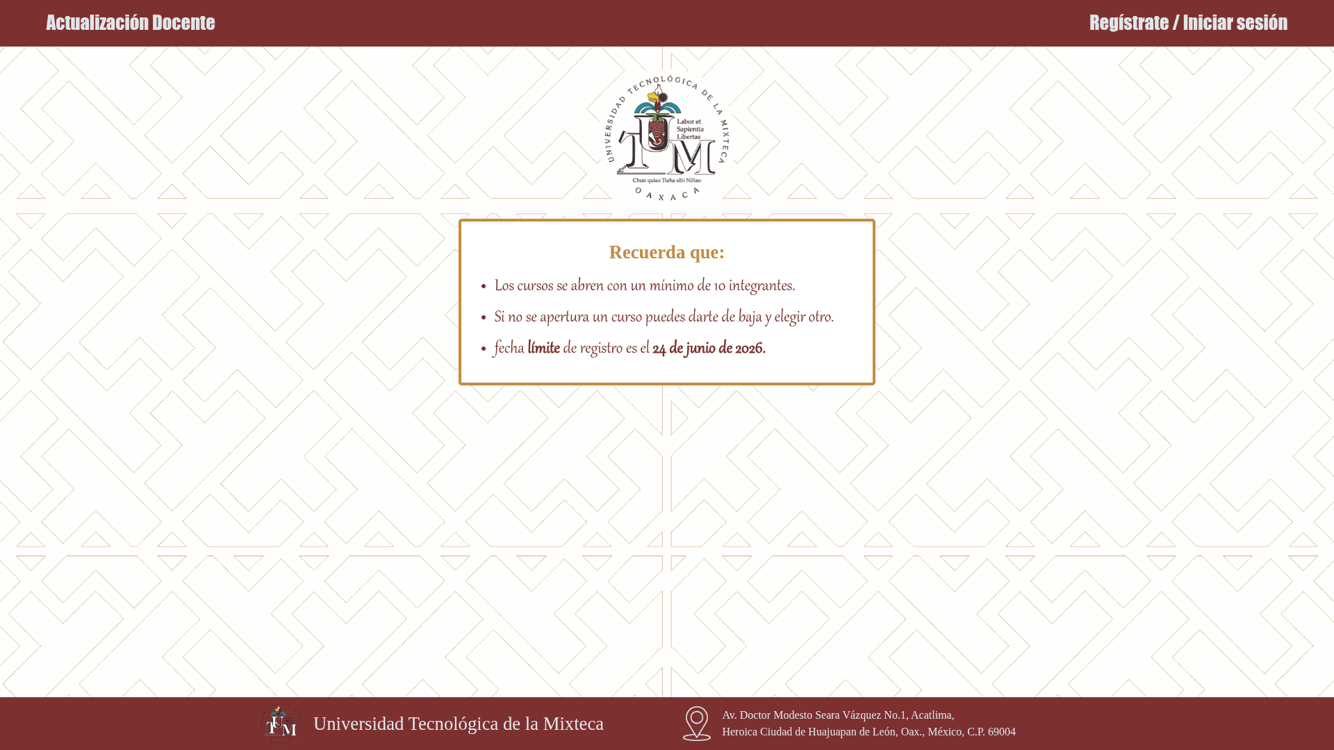 Actualización Docente