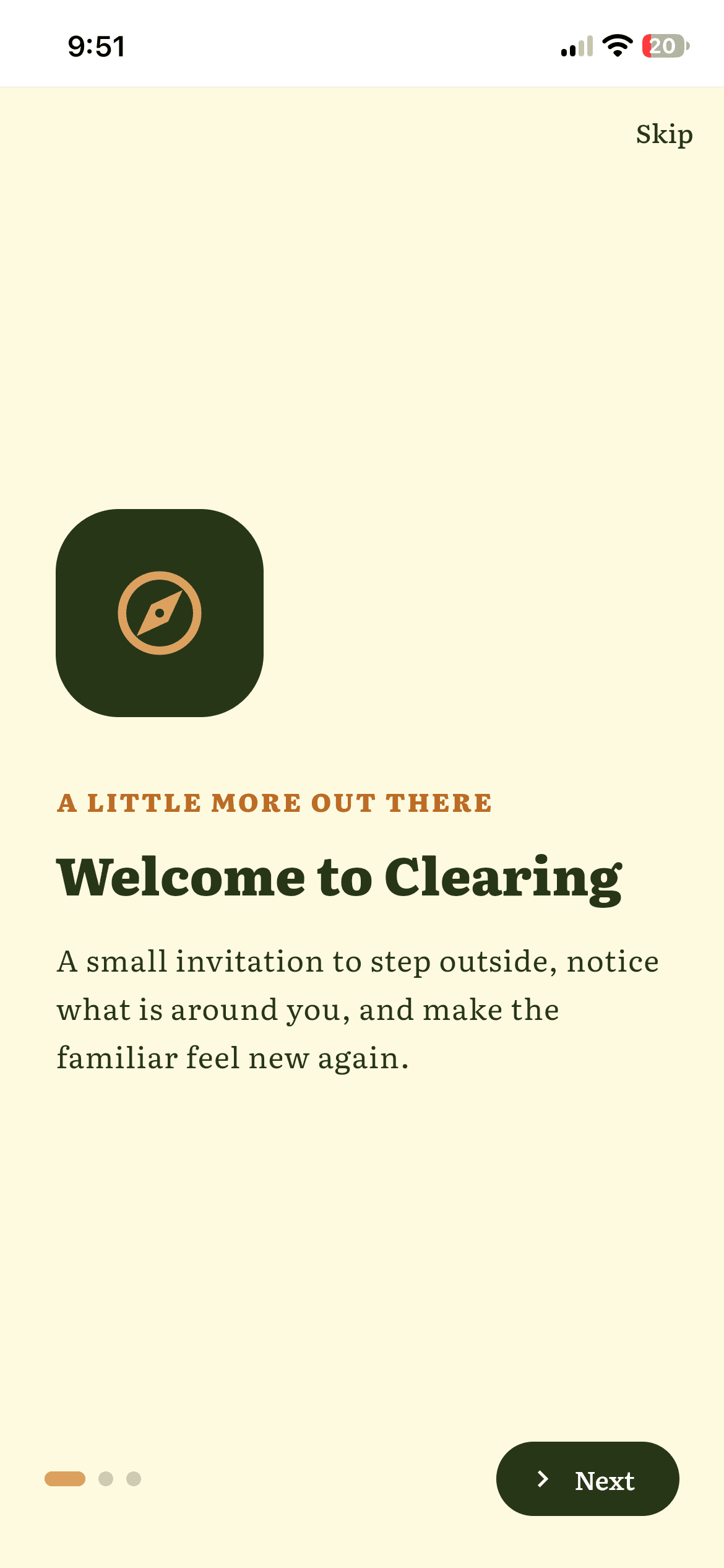 Clearing preview