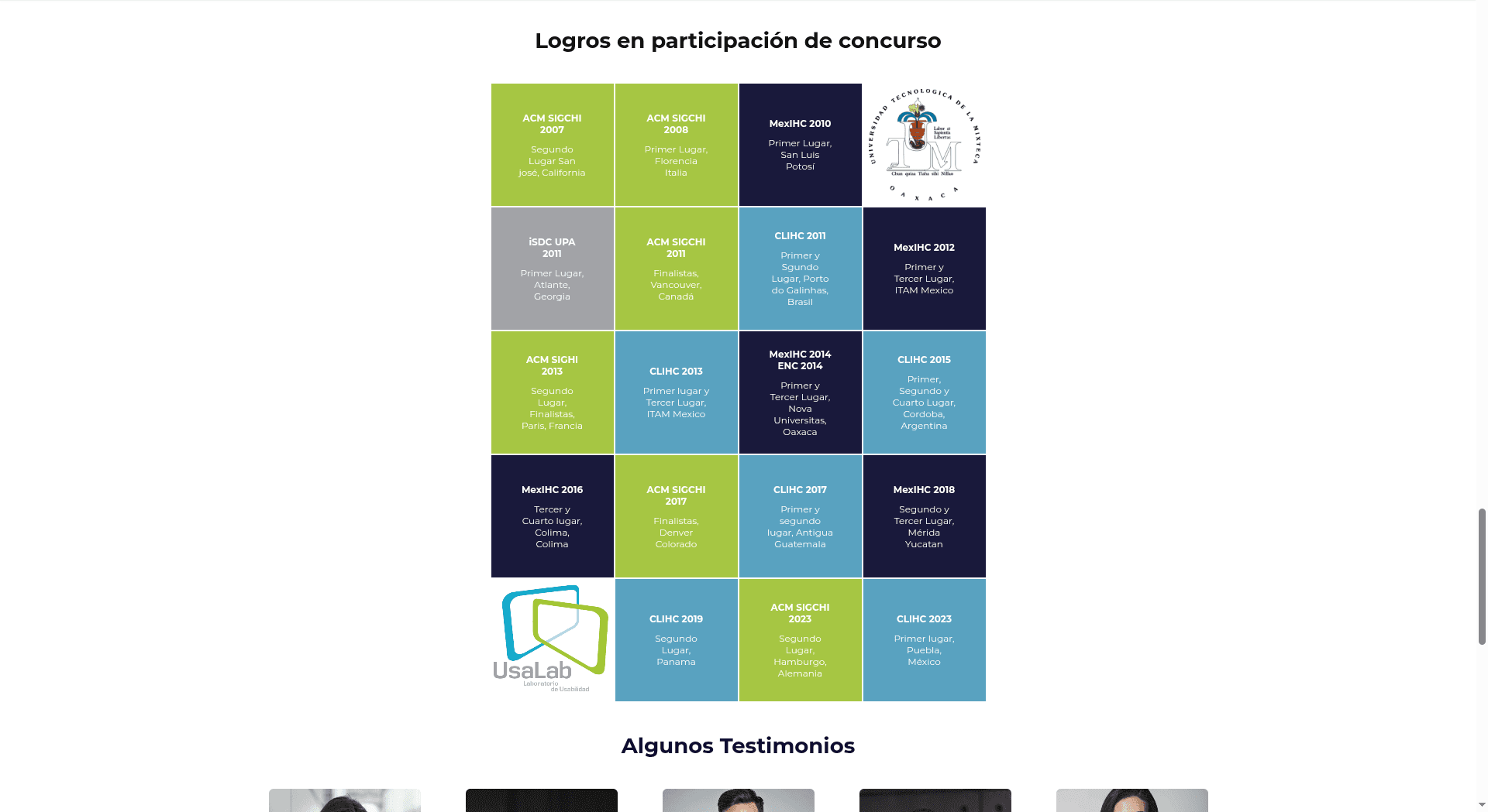 UsaLab Website screenshot 4